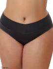 Kit 3 Calças Cós Alto Plus Size Fio Duplo 