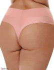 Kit 5 Calças Cós Alto Plus Size Fio Duplo 
